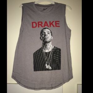 Drake muscle Tee (never worn before)