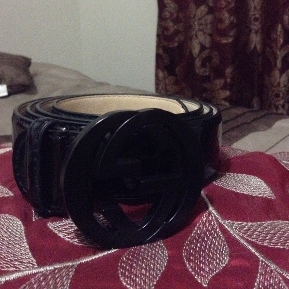 Black identical gucci belt. Nwot