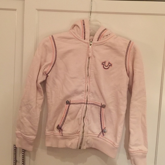 Pink True Religion Sweatshirt/ Youth size XL - Picture 1 of 1