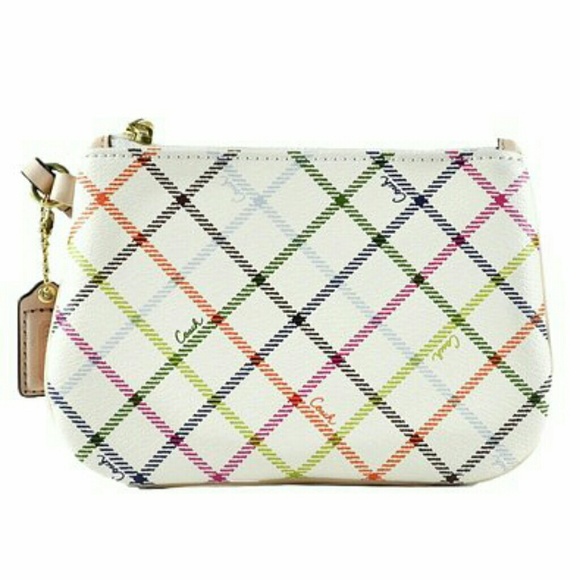 Authentic coach wristlet