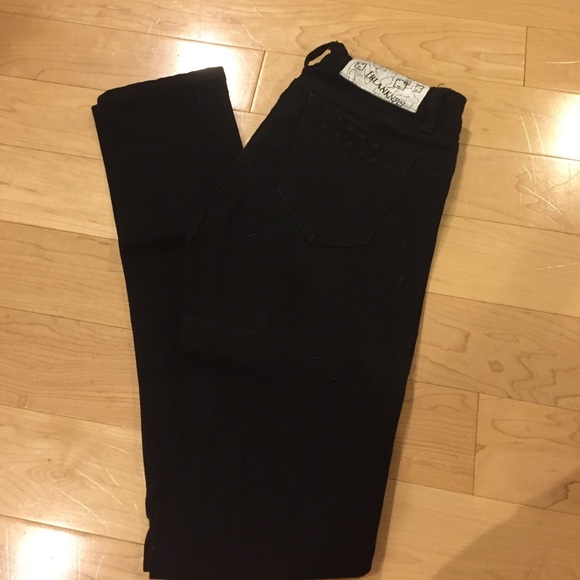 Blank denim black skinny size 25