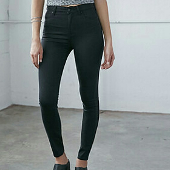 Bullhead super high rise skinny jeans
