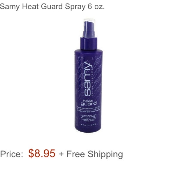 SAMY Heat guard spray protectant