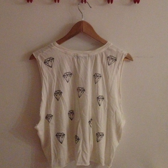 "VINTAGE" WILDFOX TANK // DIAMONDS 🚅 M - Picture 3 of 3