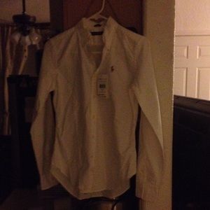 Ralph Lauren skinny chapman white size 4