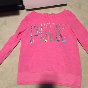 Pink hoodie