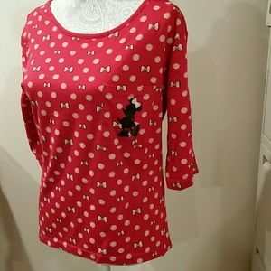 Ladies Knit Minnie Mouse (Disney) top