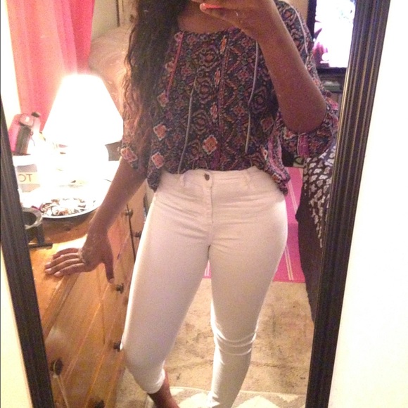 paisley print top.