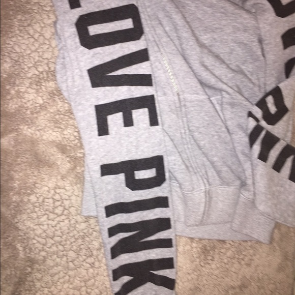 Gray PINK jacket - Picture 2 of 3