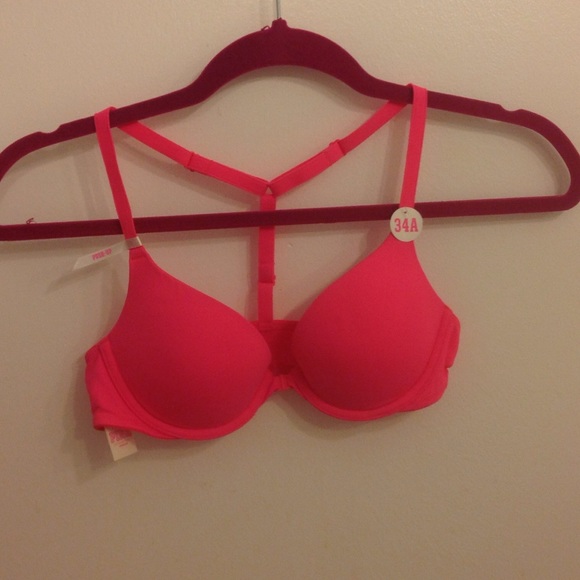 VS Pink Push-Up Bra