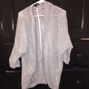 Grey cardigan