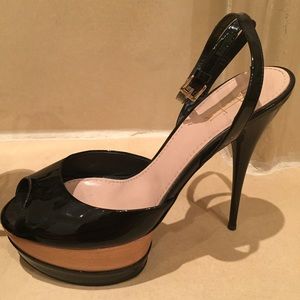 Sebastian Milano  black high heels