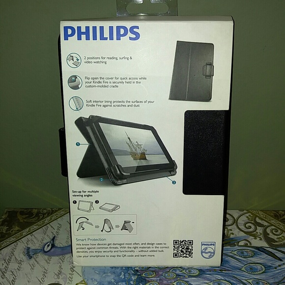Phillips folio stand for Kindle Fire - Picture 2 of 4