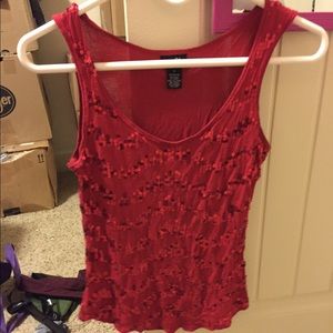 Sequin tank