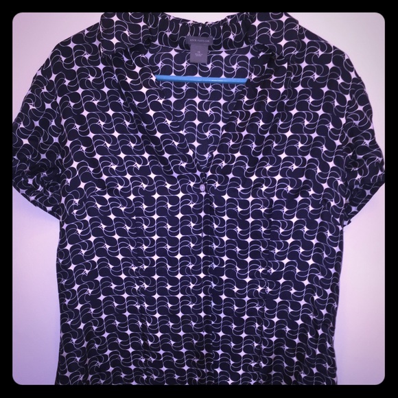 Blue Ann Taylor blouse