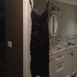 Black silk Dolce and Gabbana