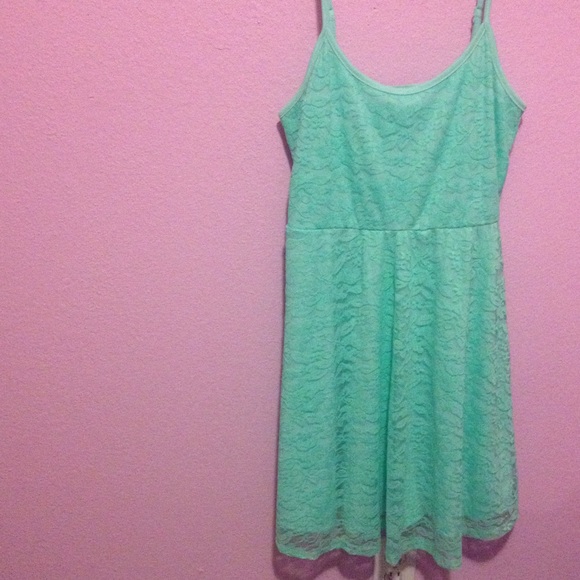 Never Worn Rue21 Lace Mint Green Dress