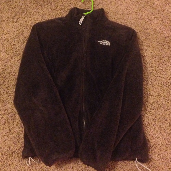 Furry brown NorthFace jacket - Picture 1 of 1