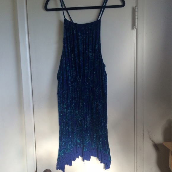 Ecote Embroidered Skater Dress