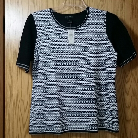 Ann Taylor B&W Sweater
