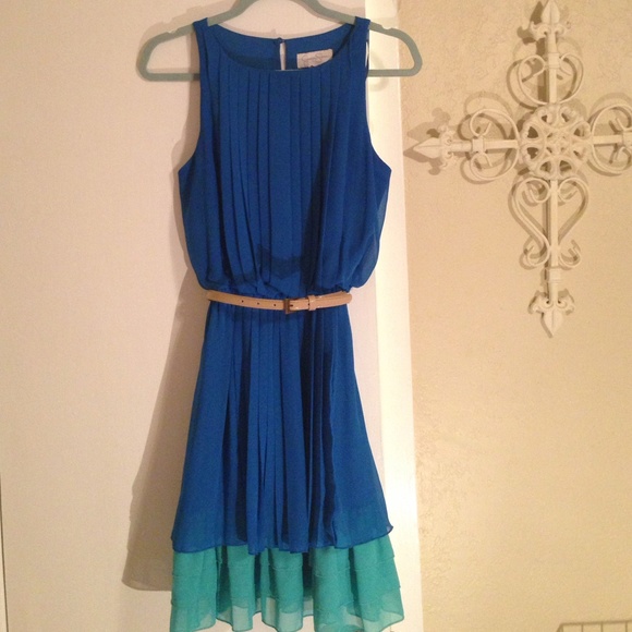 Jessica Simpson Pleated Dress