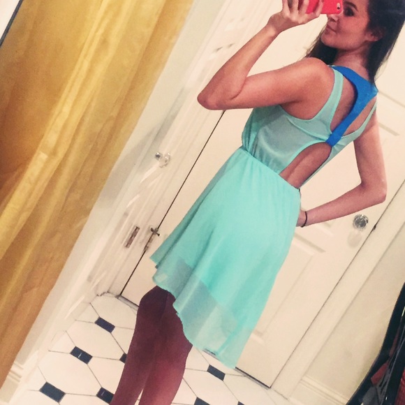 Adorable Two-Tone Lush Sundress