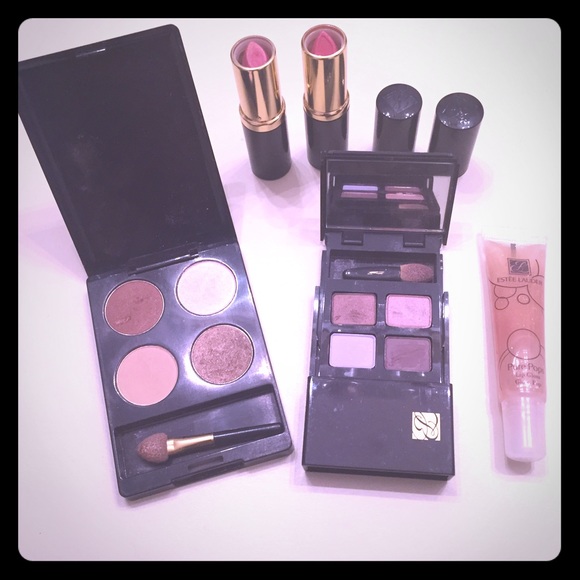 Estée Lauder lipsticks / eyeshadows group