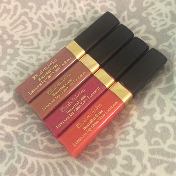 4 Elizibeth Arden lip glosses
