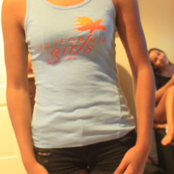 California girls tank top