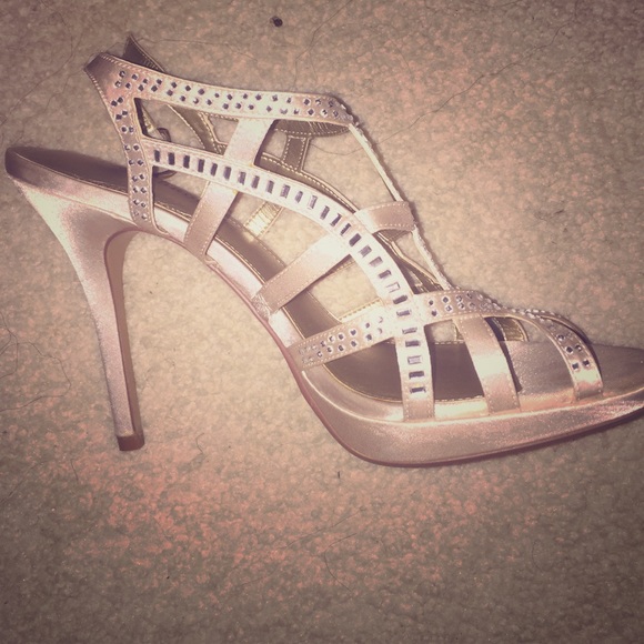 Nude Strap Heels