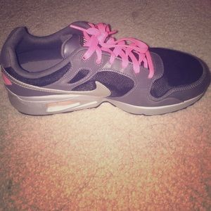 Black, Gray & pink air max nike sneakers