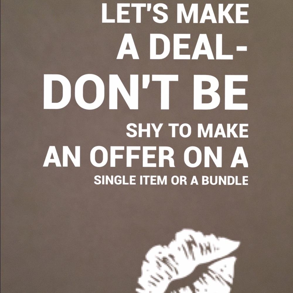 Let's make a deal- 💋
