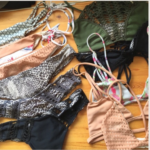 My collection: ISO PINK SNAKE TOP PALM BOTTOM - Picture 2 of 3