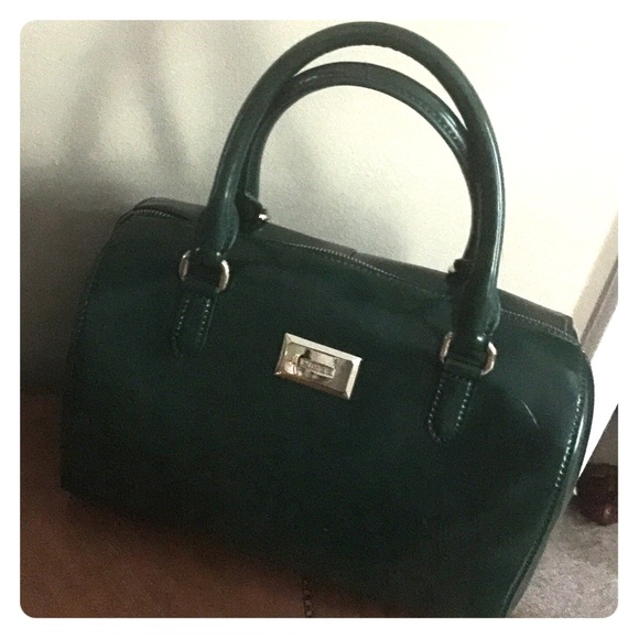 Authentic DKNY handbag...hunter green...