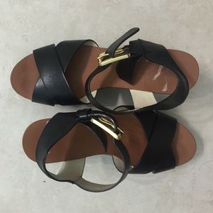 Authentic Mickhael Kors wedges.