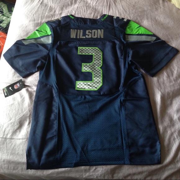 Wilson blue jersey NWT size L/44 On Field