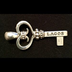 Lagos Caviar Key Charm/Pendant