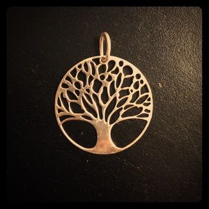 Tree of life silver pendent
