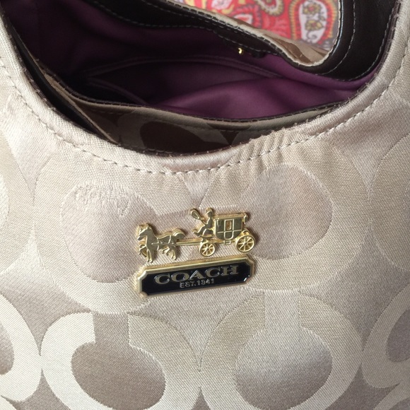 Coach Madison Op Art Purse - Picture 2 of 4