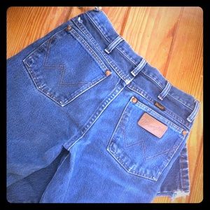 Vintage Wrangler jeans.