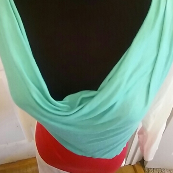 Plus size Color block Top - Picture 4 of 4