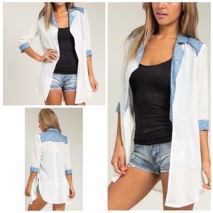 Beautiful blazer/shirt light weight