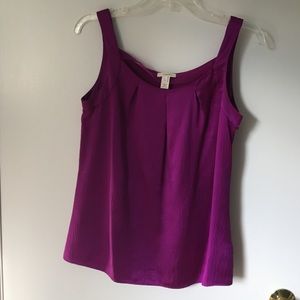 Perfect Holiday outfit!! - JCREW purple silk top