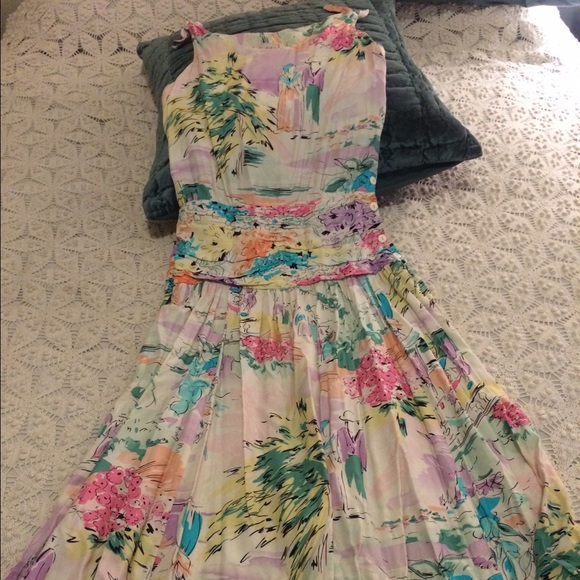 Vintage summer sundress - Picture 1 of 4