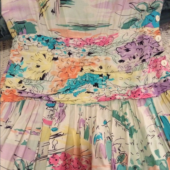 Vintage summer sundress - Picture 4 of 4