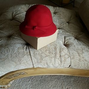 NWT- Red Wool Hat
