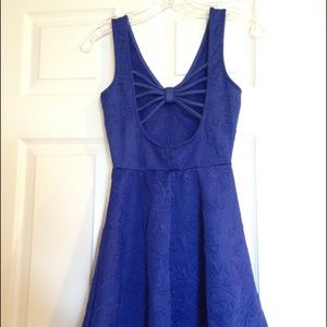 Royal blue casual/cocktail dress