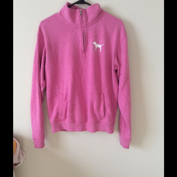 PINK quarter zip