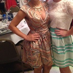 Printed boutique dress