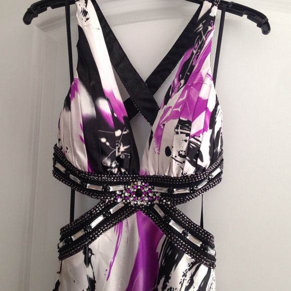 Backless Prom Dress - Picture 2 of 4